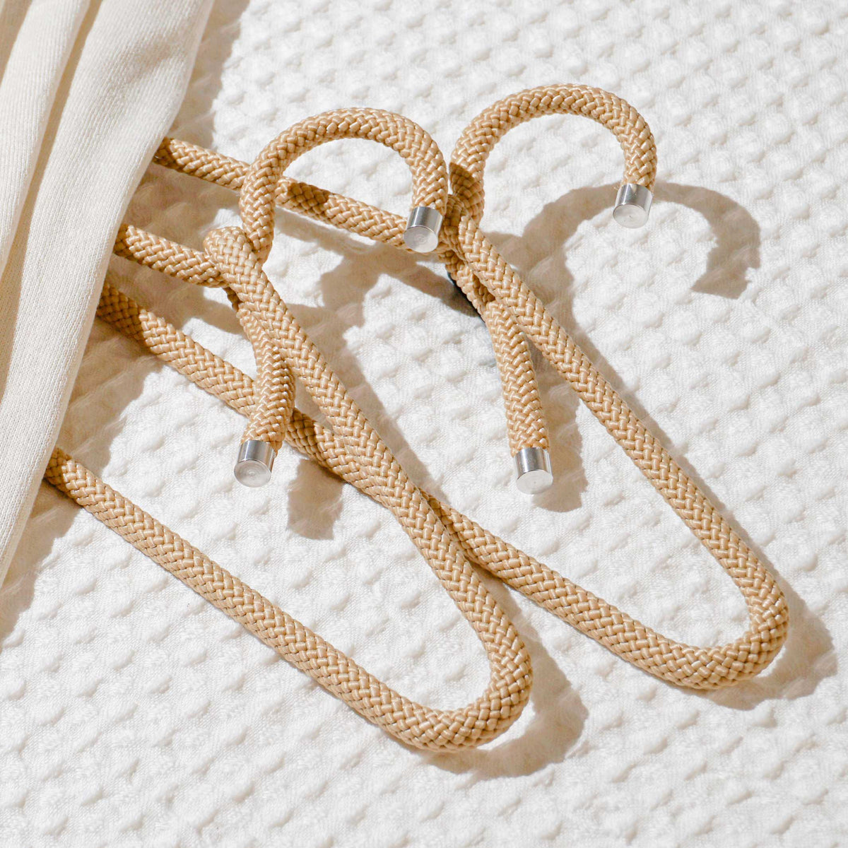 Kinderbügel "Rope Hanger" – 3er-Set · 34 cm | Peppermint Products