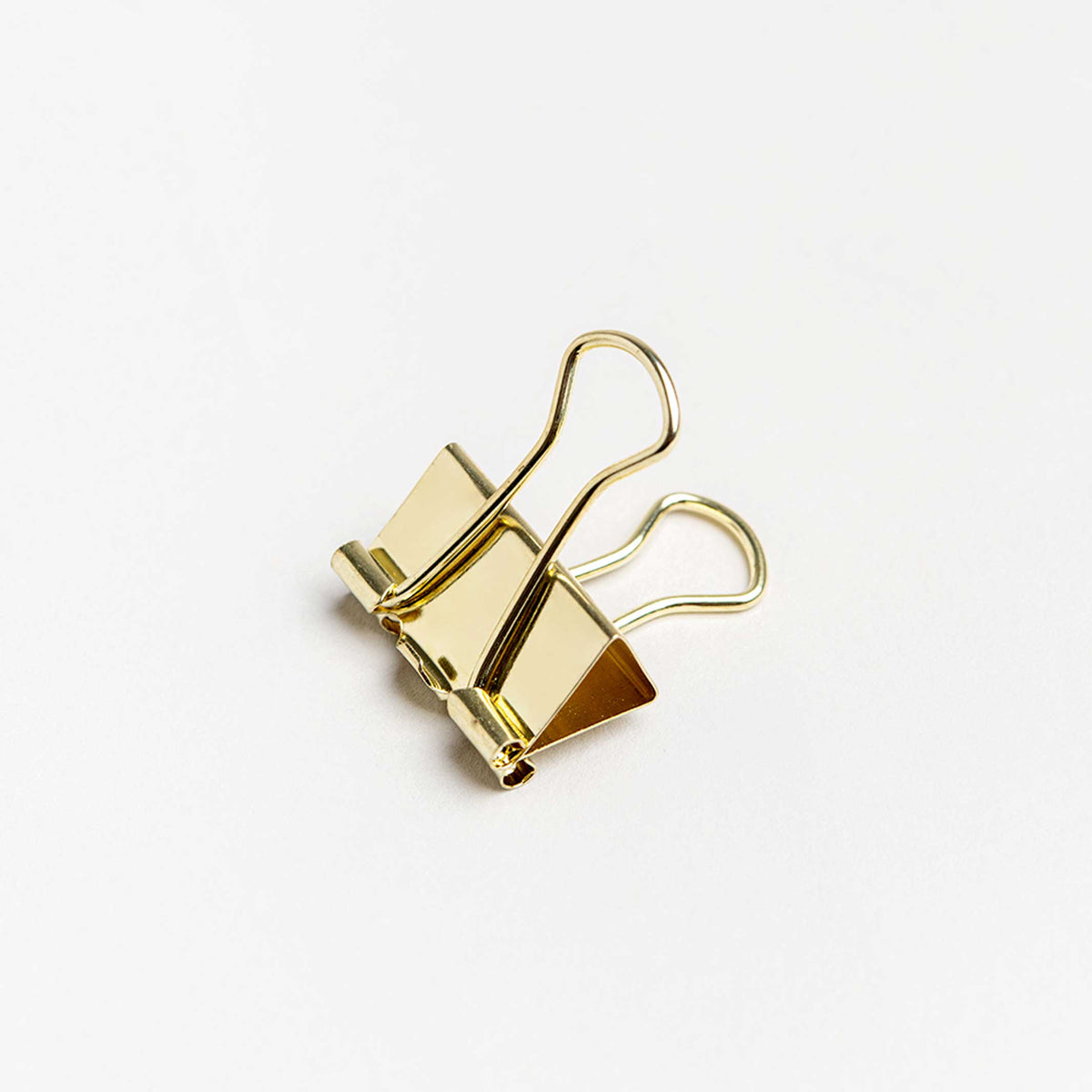 MINI BINDER Clips - 20 Fold Back Clips in a jar - Gold 1,9 cm | Somewhere