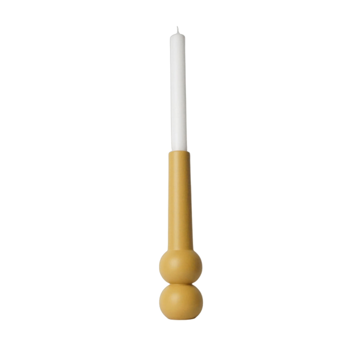 Candleholder "Cone High" – Beech · 32 cm | Lemon Lily