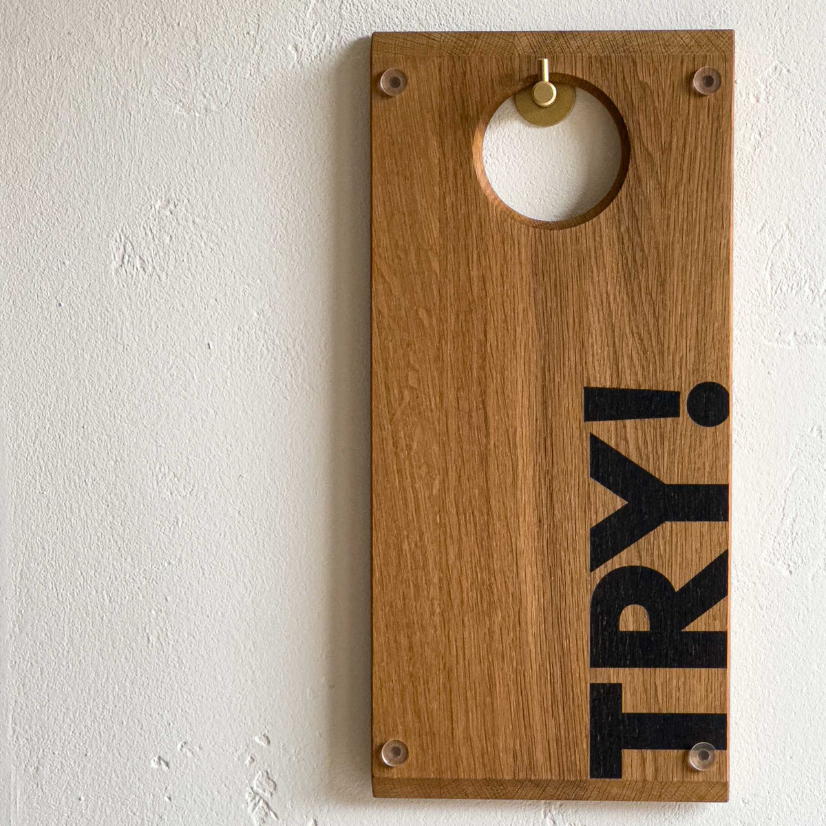 TRY! - Schneide- und Servierbrett - Eiche | finbeaux