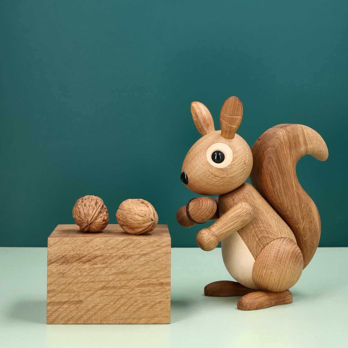 Holz-Eichhörnchen Honey Groß – Eiche · 19 cm | Spring Copenhagen