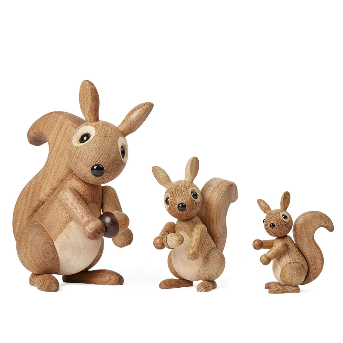 Holz-Eichhörnchen Honey Groß – Eiche · 19 cm | Spring Copenhagen