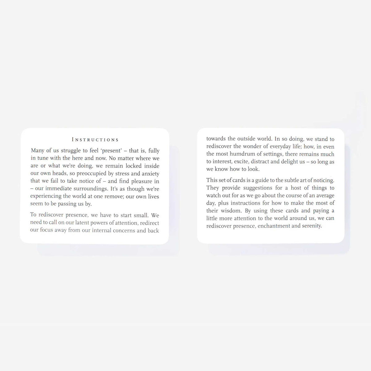 Kartenset "Everyday Wonder" – Englisch | The School of Life