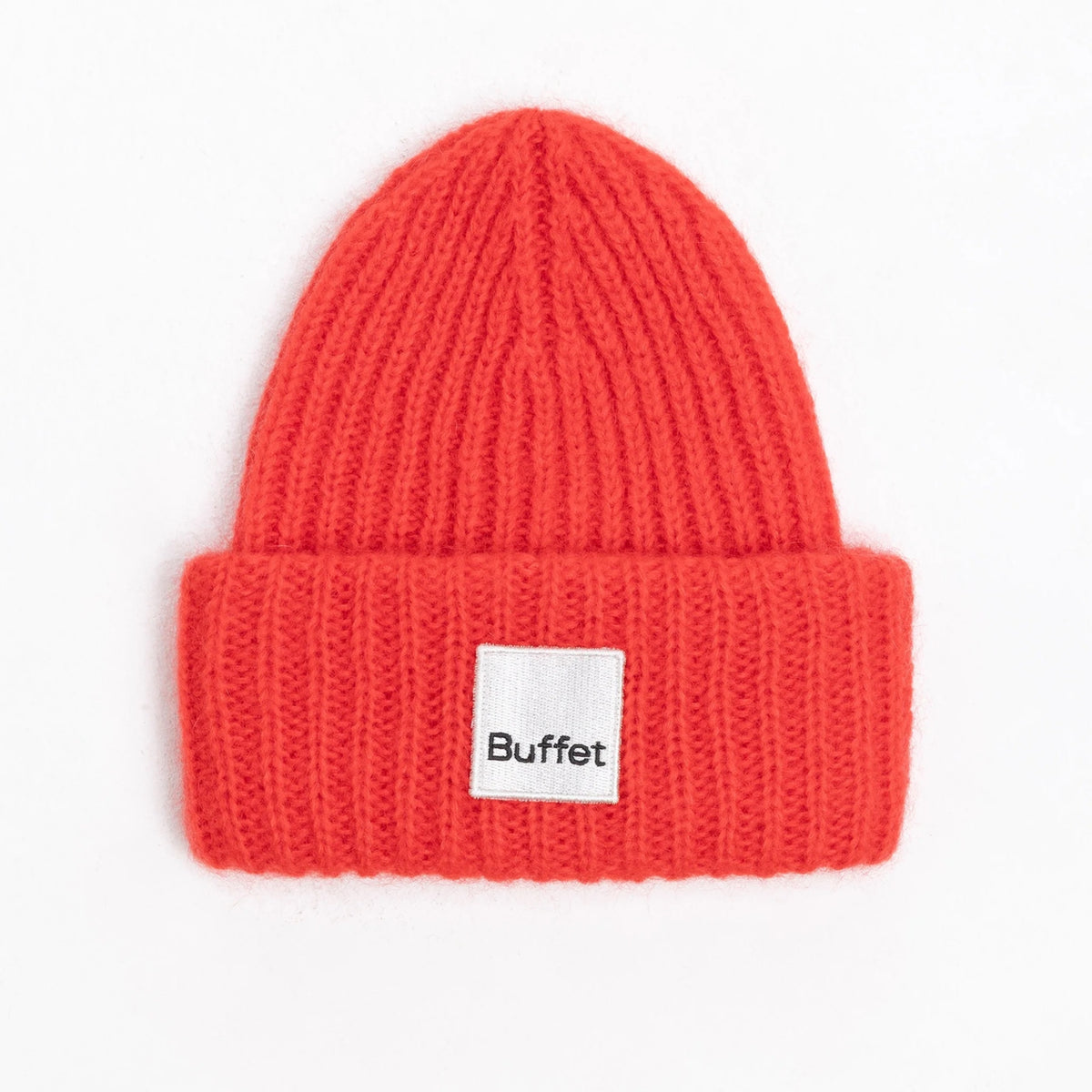 CHUNKY MOHAIR MÜTZE - Beanie - Rot | Buffet Clothing