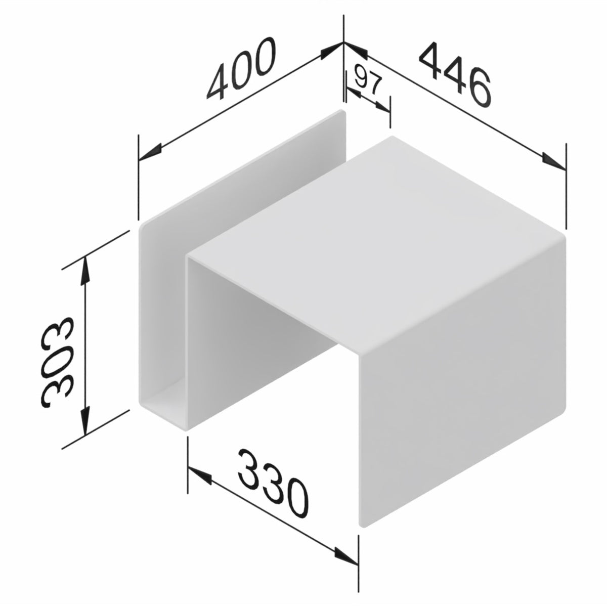 HUK - Beistelltisch und Ordnungshelfer - Multitalent aus Aluminium | Müller Small Living
