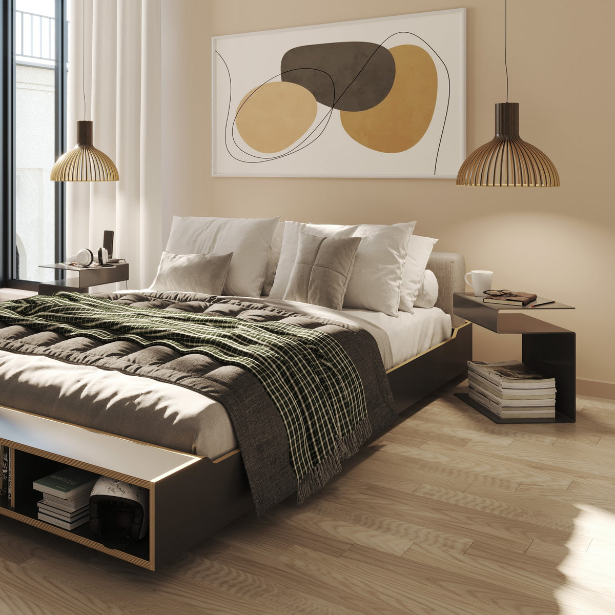 HUK - Beistelltisch und Ordnungshelfer - Multitalent aus Aluminium | Müller Small Living