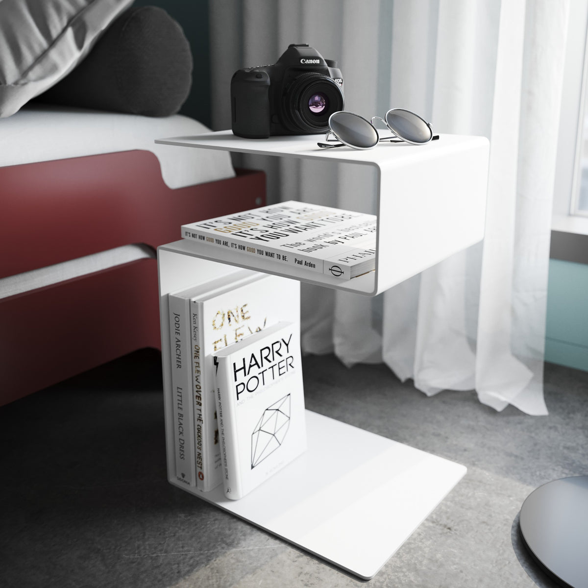 HUK - Beistelltisch und Ordnungshelfer - Multitalent aus Aluminium | Müller Small Living