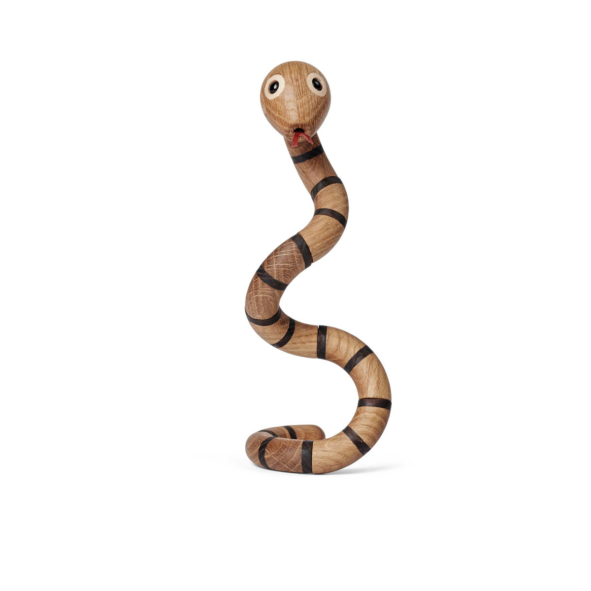 Holzschlange "The Snake" – Eiche · 29 cm | Spring Copenhagen