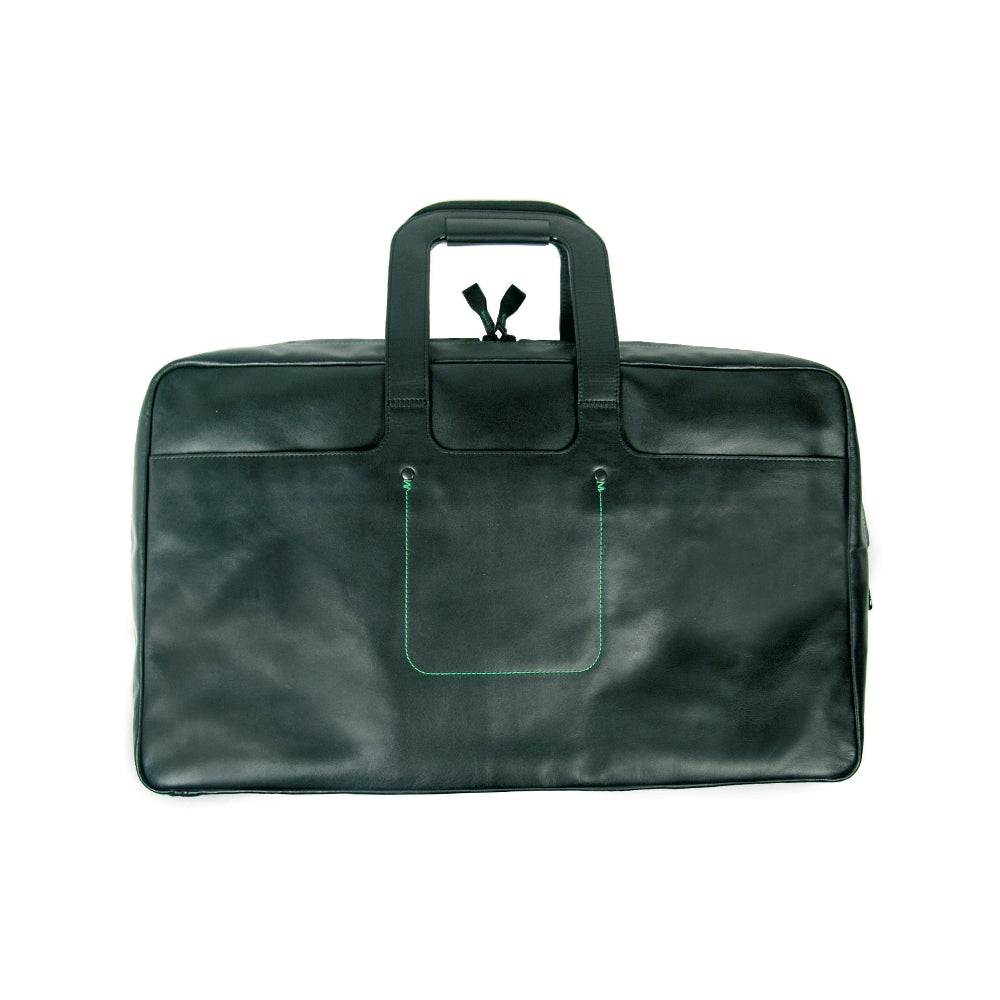 TRAVELING BAG - Schwarze Leder-Reisetasche | Alfredo Haeberli | Colin's