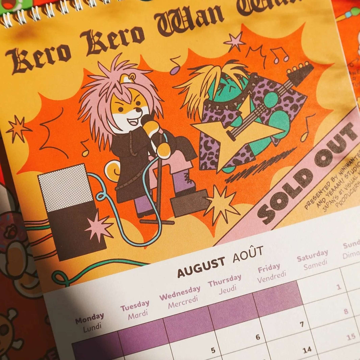 CALENDAR 2026 - Wandkalender Yeaaah! Studio x Niniwanted | Yeaaah! Studio