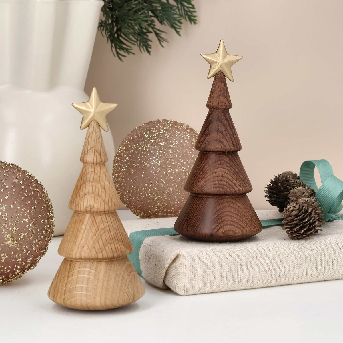 Holz-Weihnachtsbaum Groß – Eiche · 15 cm | Spring Copenhagen