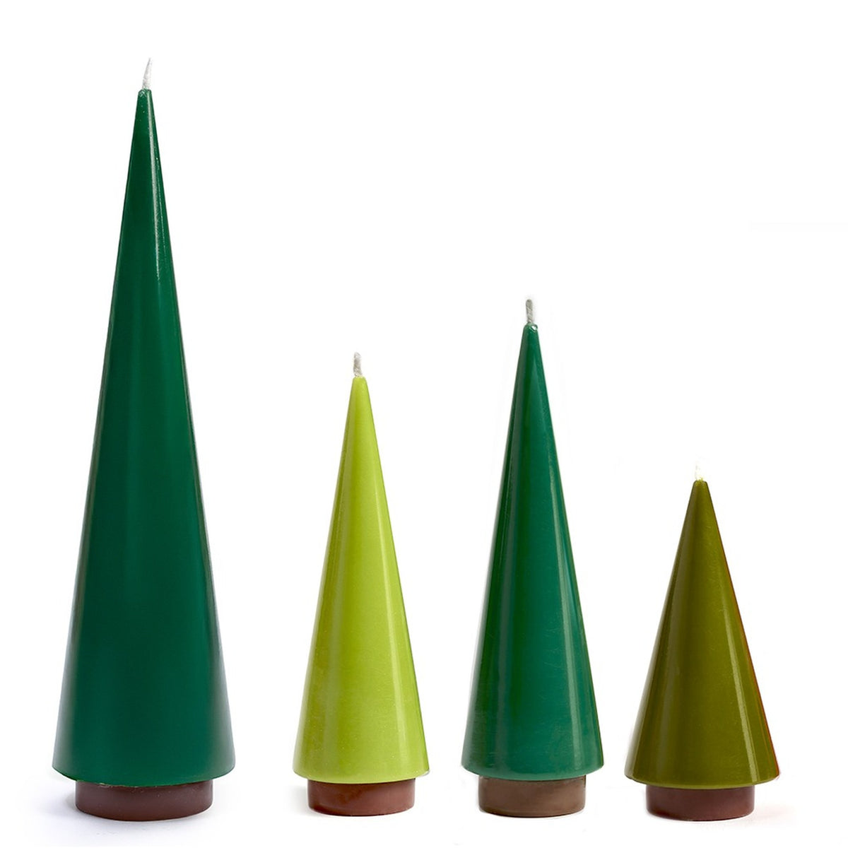 Tree Candle XL – Emerald · 22 cm | not the girl who misses much