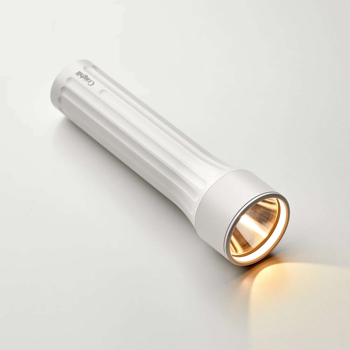 Taschenlampe Temple – Weiß · Aluminium · 14,2 cm | Craighill
