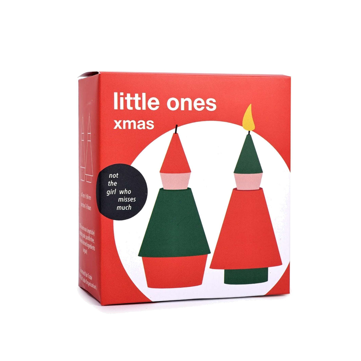 LITTLE ONES - Wichtelmännchen Weihnachtskerzen-Set - ca. 9 cm hoch. | Not the girl who misses much