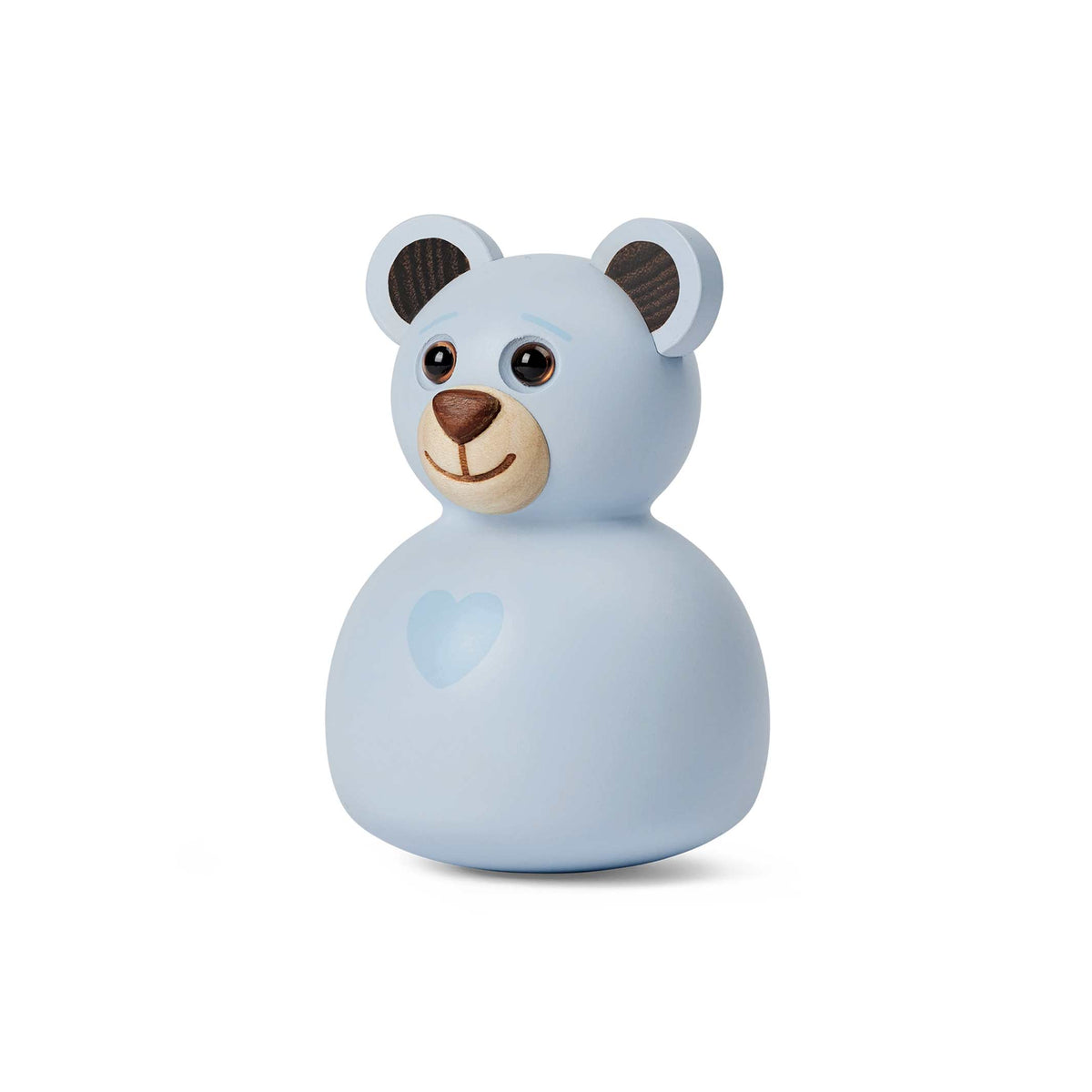 Holz-Teddybär Blue – Buche · 9 cm | Spring Copenhagen