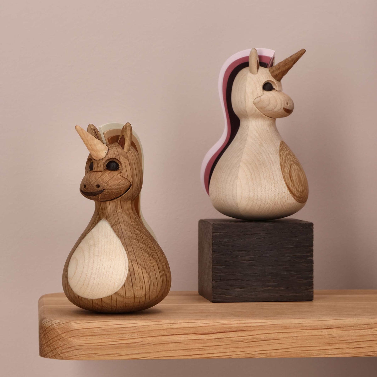 Holz-Einhorn Twinkle – Eiche · 11 cm | Spring Copenhagen