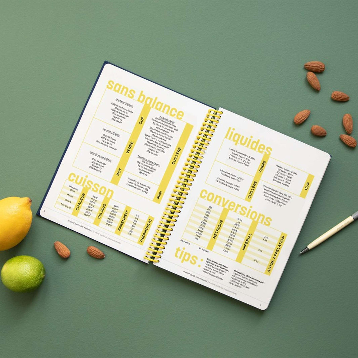 Rezepte-Notizbuch "Canvas" – Bordeaux · A5 | Papier Tigre