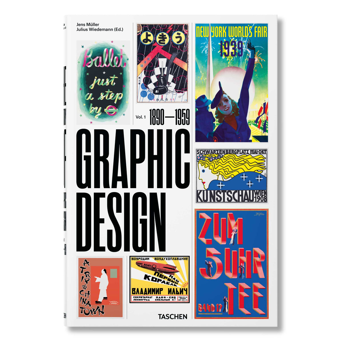 GRAPHIC DESIGN - Geschichte des Grafikdesign 1890 bis 1960 - Buch Band 1 | Taschen Verlag
