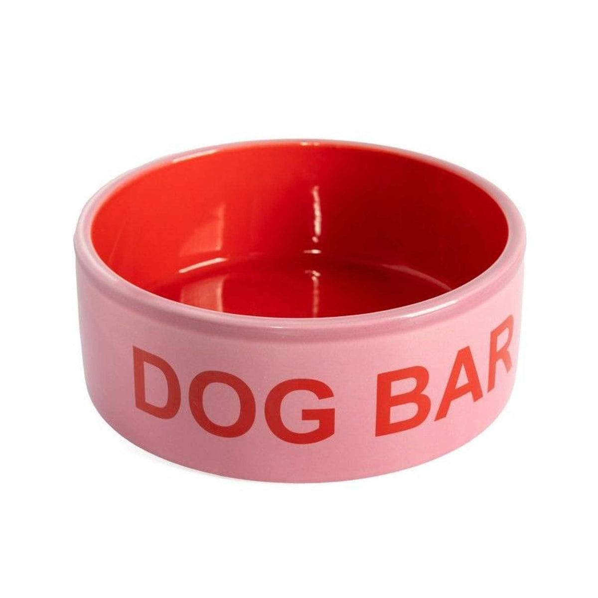 Hundenapf "Dog Bar" – Rosa · Keramik · 750 ml | Fisura