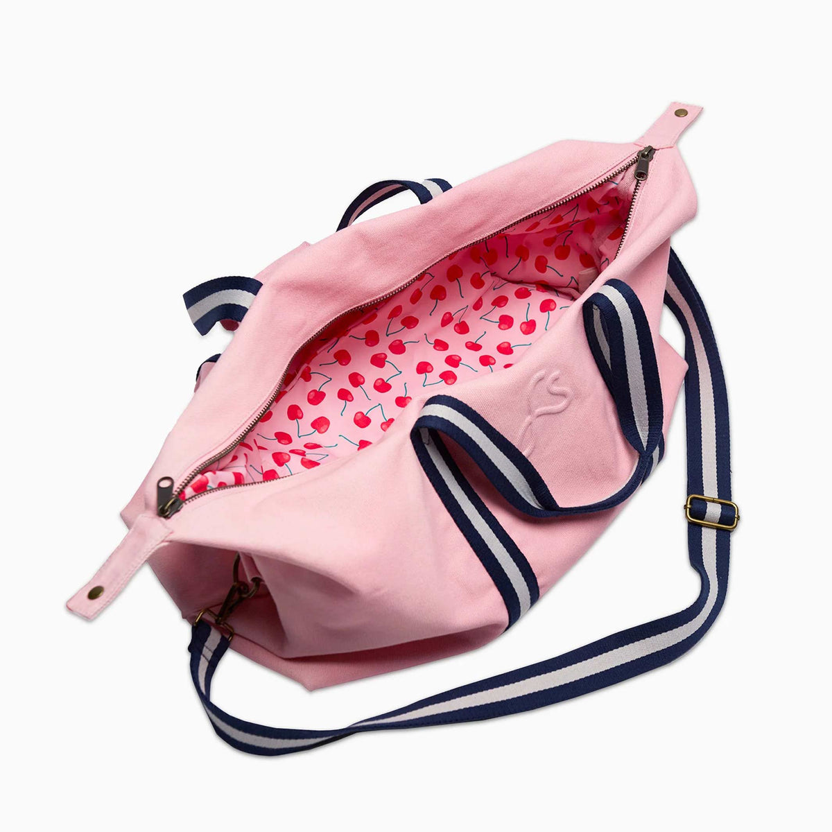 BODHI NOMAD - Pinker Weekender Medium - Reise-Tasche aus recyceltem Segeltuchstoff | farans