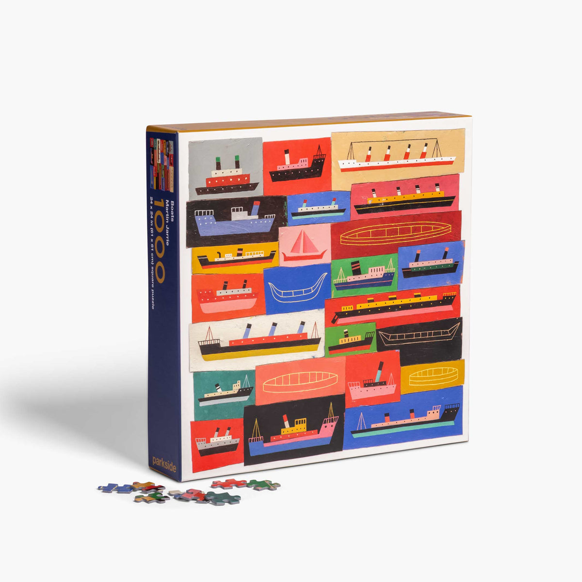 BOATS - Boote & Schiffe Puzzle 1.000 Teile - Martin Jarrie | parkside