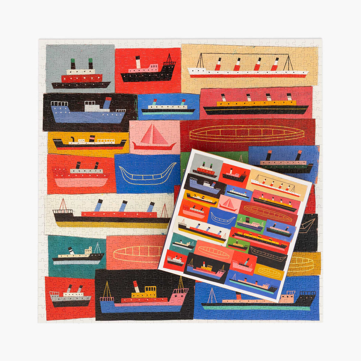 BOATS - Boote & Schiffe Puzzle 1.000 Teile - Martin Jarrie | parkside