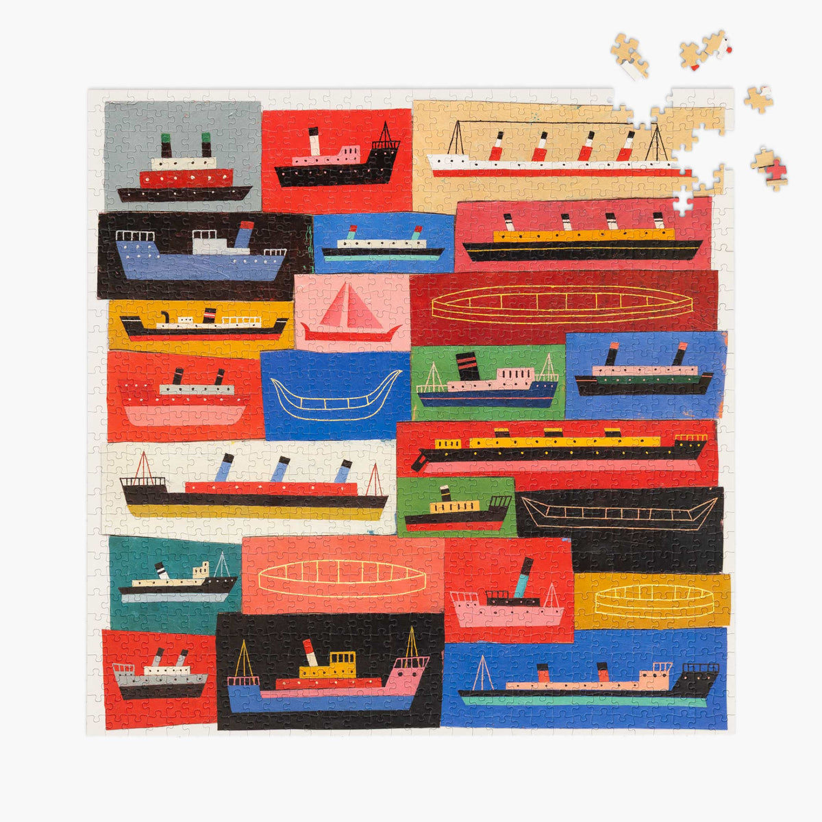 BOATS - Boote & Schiffe Puzzle 1.000 Teile - Martin Jarrie | parkside