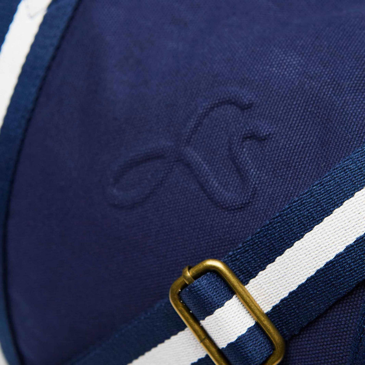 BODHI EXPLORER DUFFLE BAG - Navyblaue Reise-Tasche aus recyceltem Segeltuchstoff 53 cm | farans