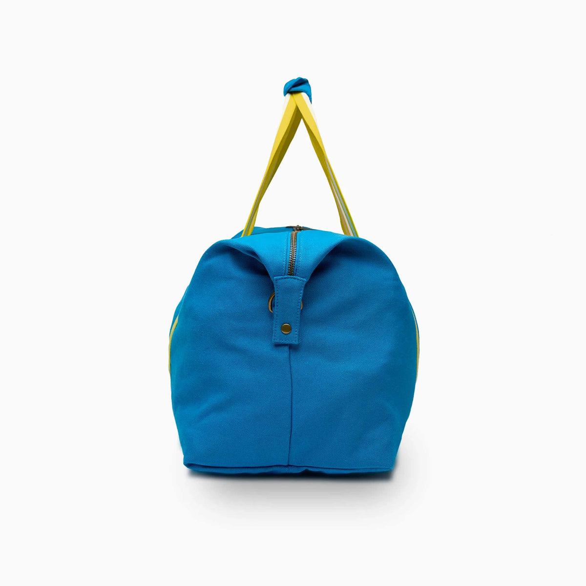 BODHI EXPLORER DUFFLE BAG - Azurblaue Reise-Tasche aus recyceltem Segeltuchstoff 53 cm | farans
