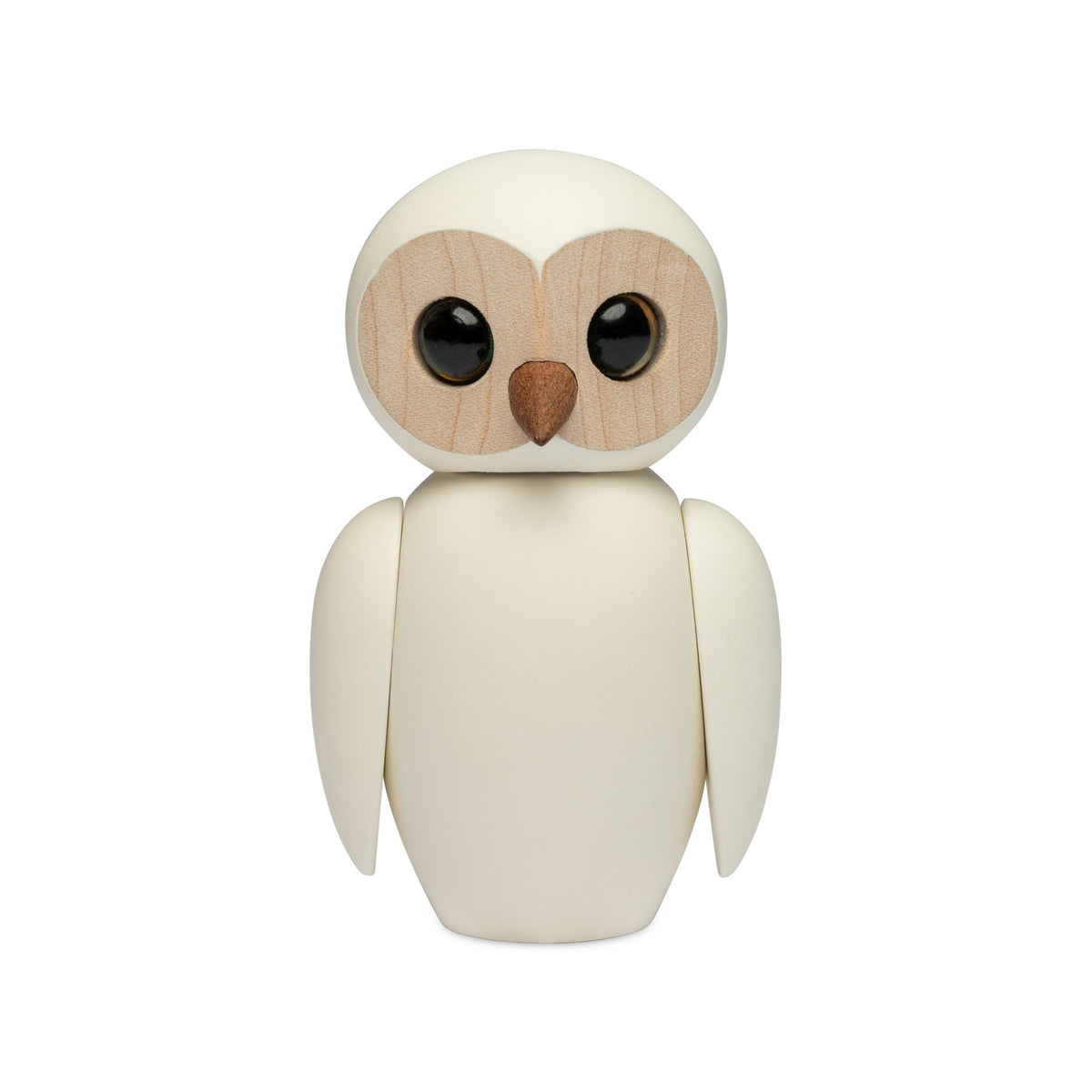 Holzeule Wise Weiß – FSC-Ahorn · 7 cm | Spring Copenhagen