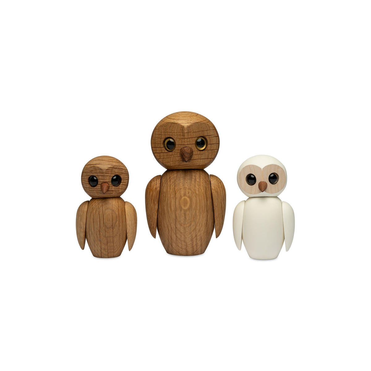 Holzeule Wise Weiß – FSC-Ahorn · 7 cm | Spring Copenhagen