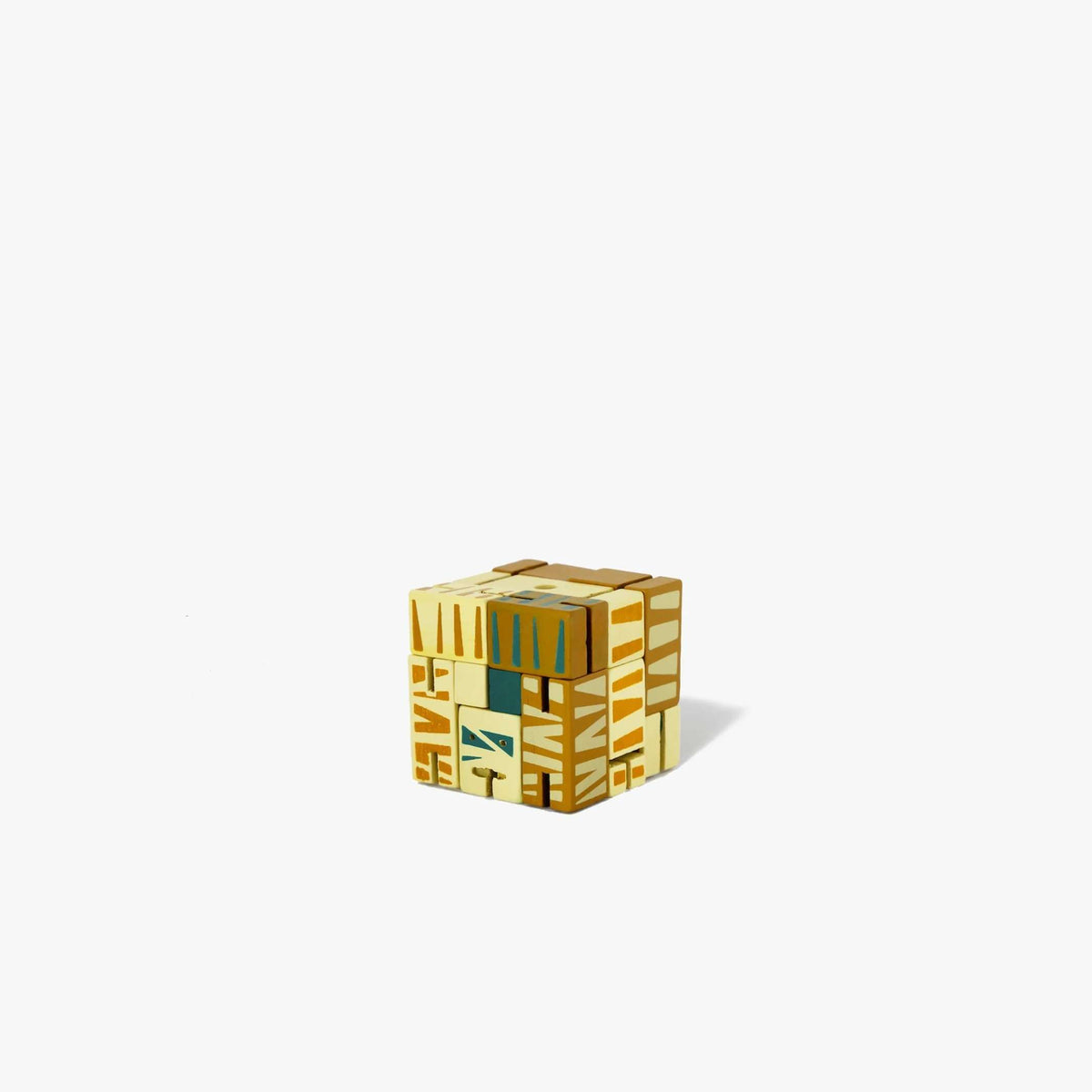 CUBEBOT® SUPERNATURAL MUMMY - Micro 3D Puzzle Roboter | David Weeks | Areaware