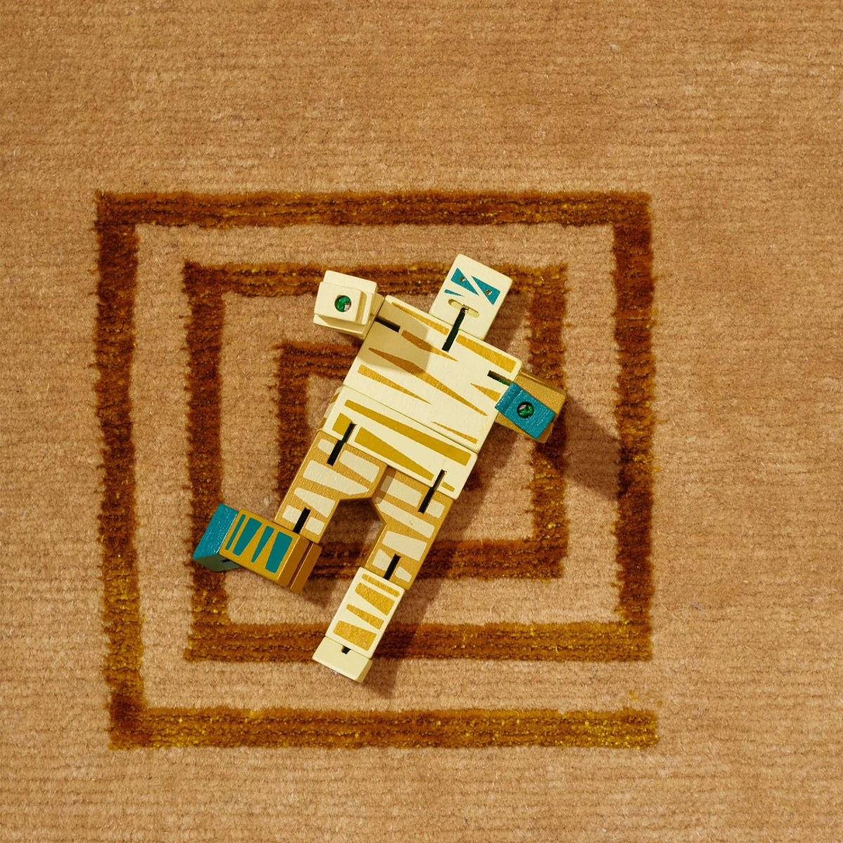CUBEBOT® SUPERNATURAL MUMMY - Micro 3D Puzzle Roboter | David Weeks | Areaware