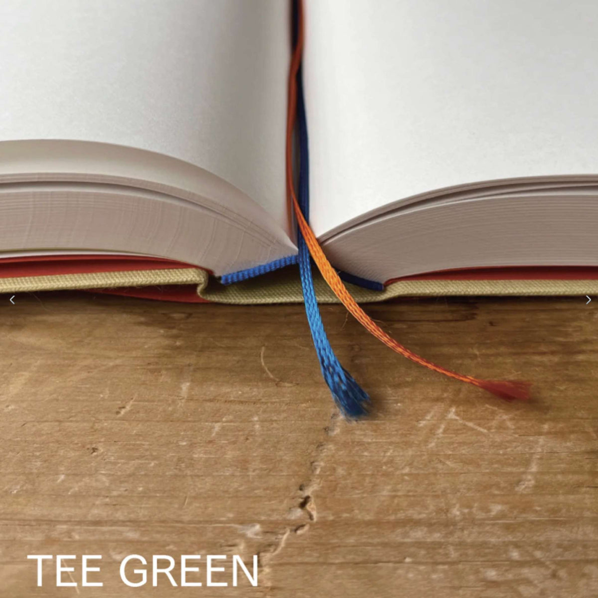 Notizbuch 365×2 Teegrün – Letterpress, A5, 2 Jahre | Tomigaya
