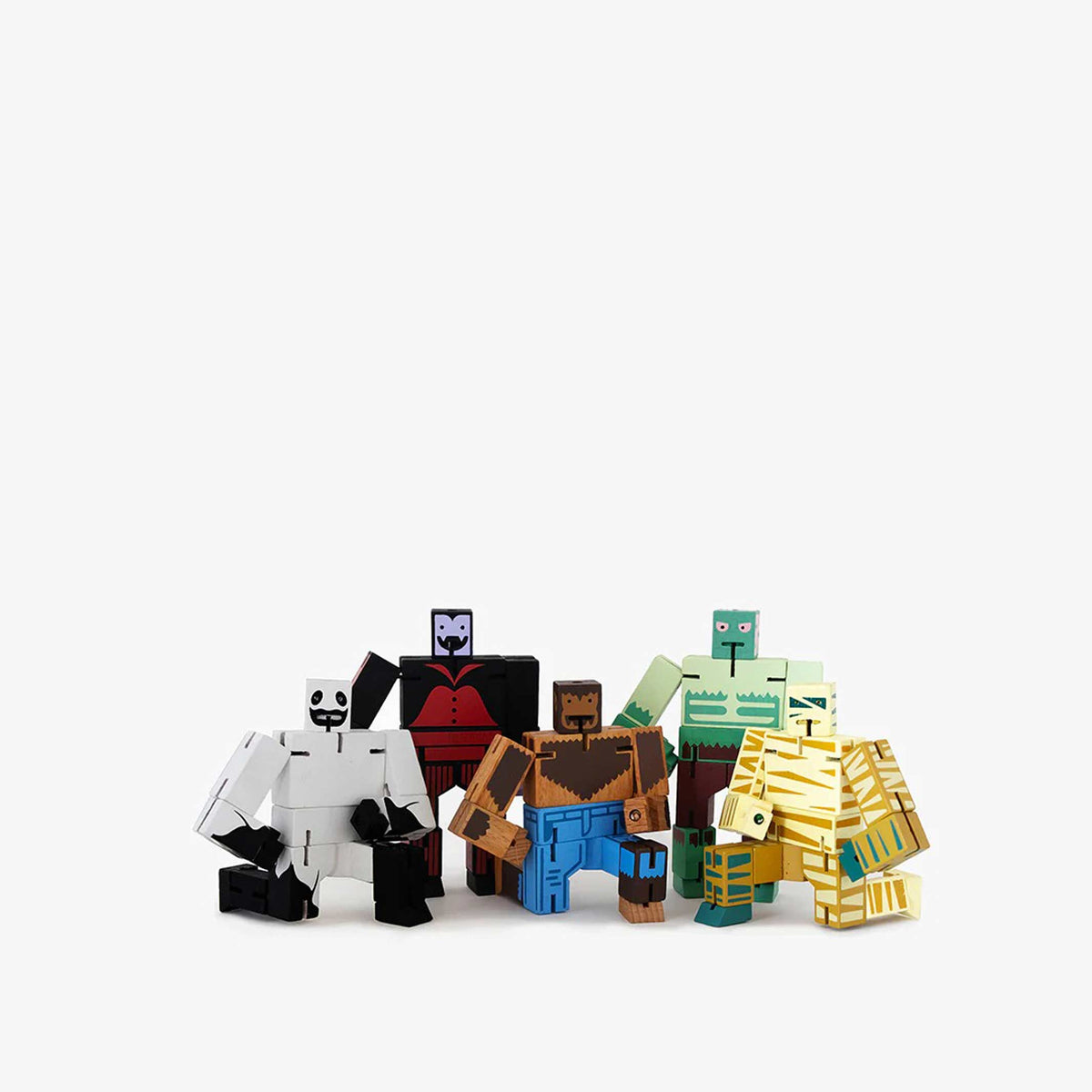 CUBEBOT® SUPERNATURAL VAMPIR - Micro 3D Puzzle Roboter | David Weeks | Areaware
