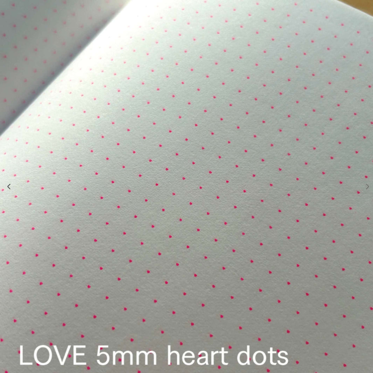 Notizbuch Tape Bound Love Condensed – Letterpress, A5 | Tomigaya