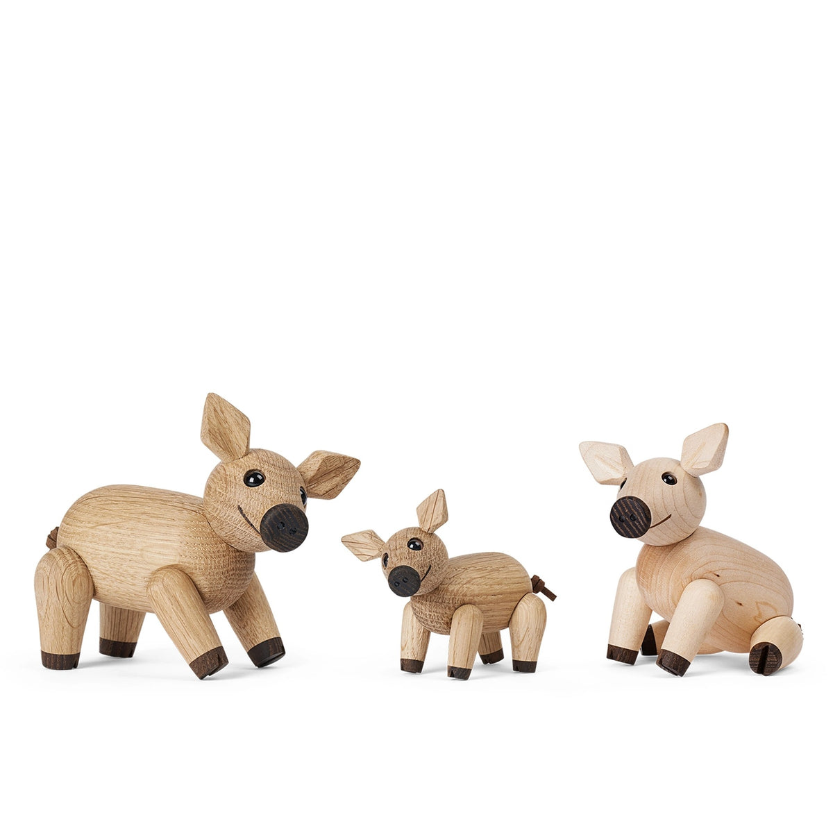 Holzschwein Percy – 9,3 cm · Tierfigur | Spring Copenhagen · Tischdeko