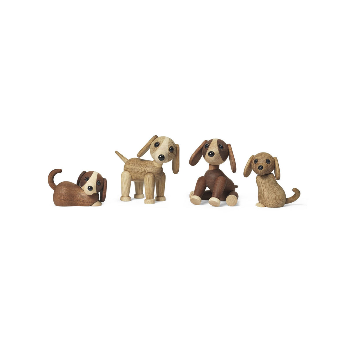 Holzhund Flash – 8,5 cm · Tierfigur | Spring Copenhagen · Tischdeko