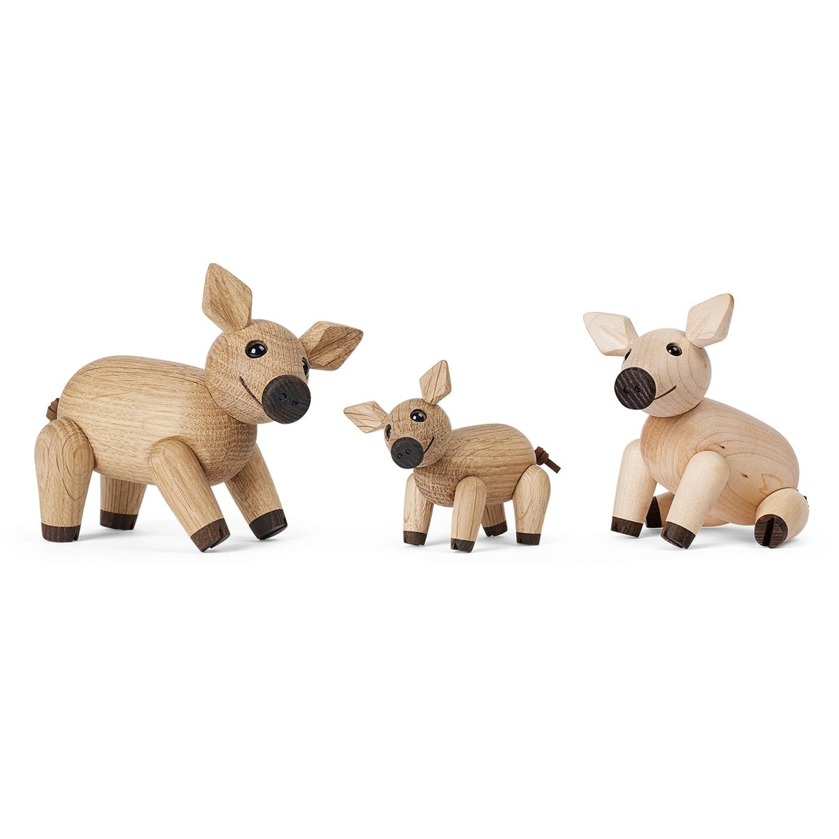 Holzschwein Poppy – 6 cm · Tierfigur | Spring Copenhagen · Tischdeko