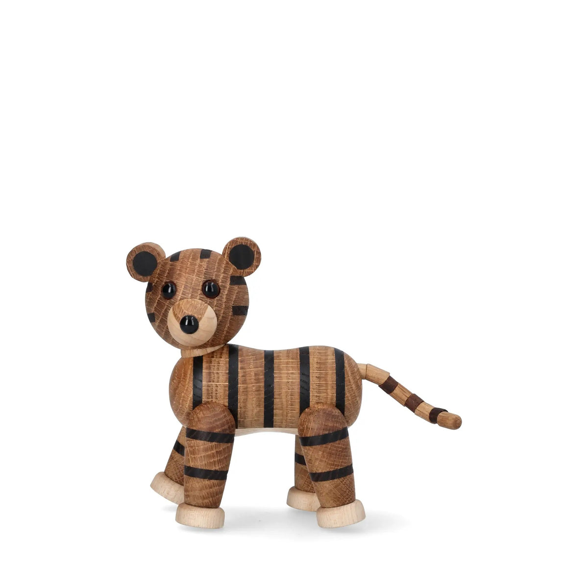 Holztiger Shiva – 12 cm · Tierskulptur | Spring Copenhagen · Tischdeko