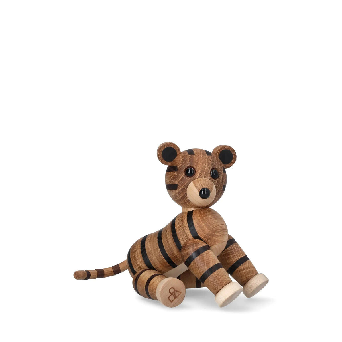 Holztiger Shiva – 12 cm · Tierskulptur | Spring Copenhagen · Tischdeko