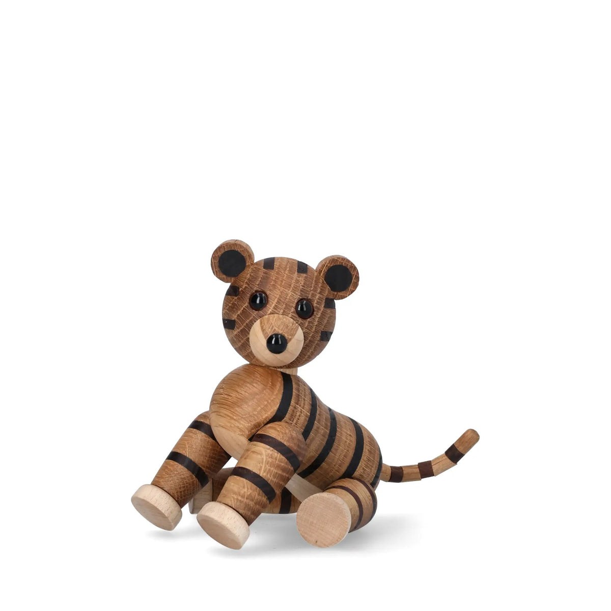 Holztiger Shiva – 12 cm · Tierskulptur | Spring Copenhagen · Tischdeko