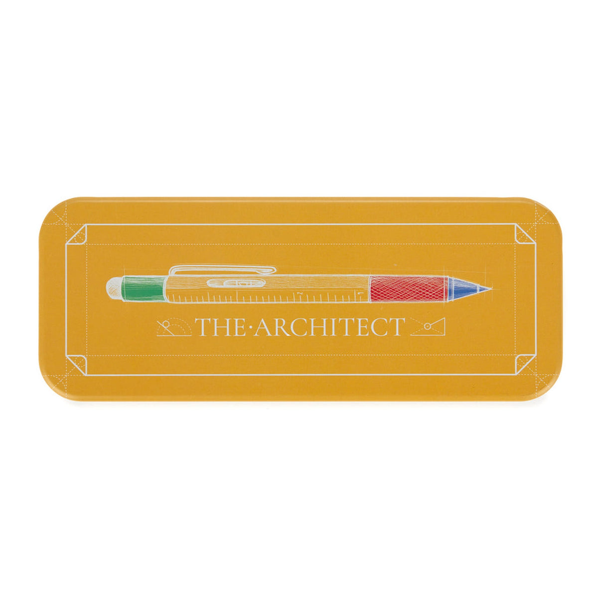 Multifunktionsstift "The Architect" – Aluminium · 15 cm | Balvi