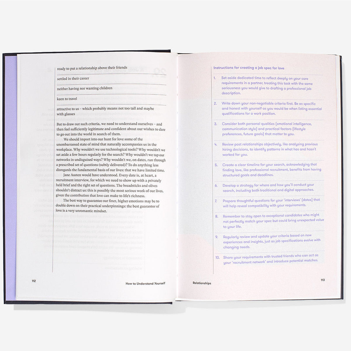 Workbook "How To Understand Yourself" – Englisch | The School of Life