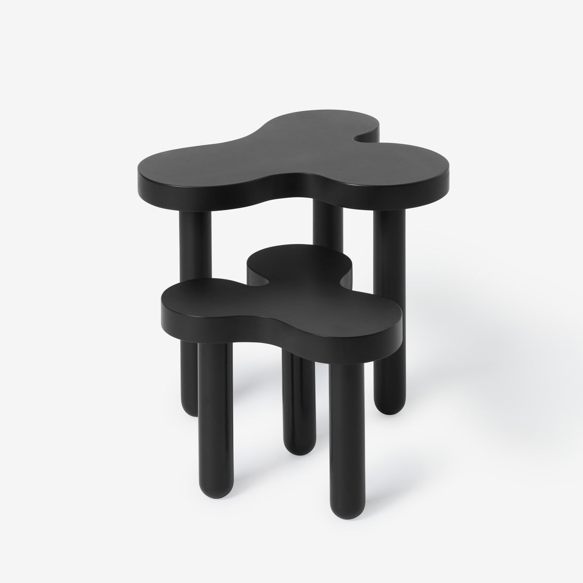 Beistelltisch Splat – Hoch · Schwarz | Sophie Collé · Areaware