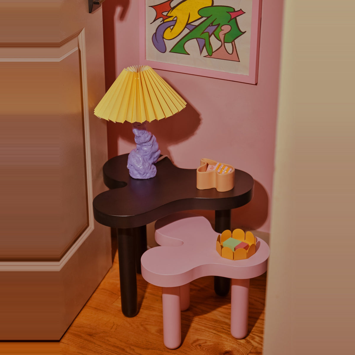 Side Table Splat – Short · Mint | Sophie Collé · Areaware