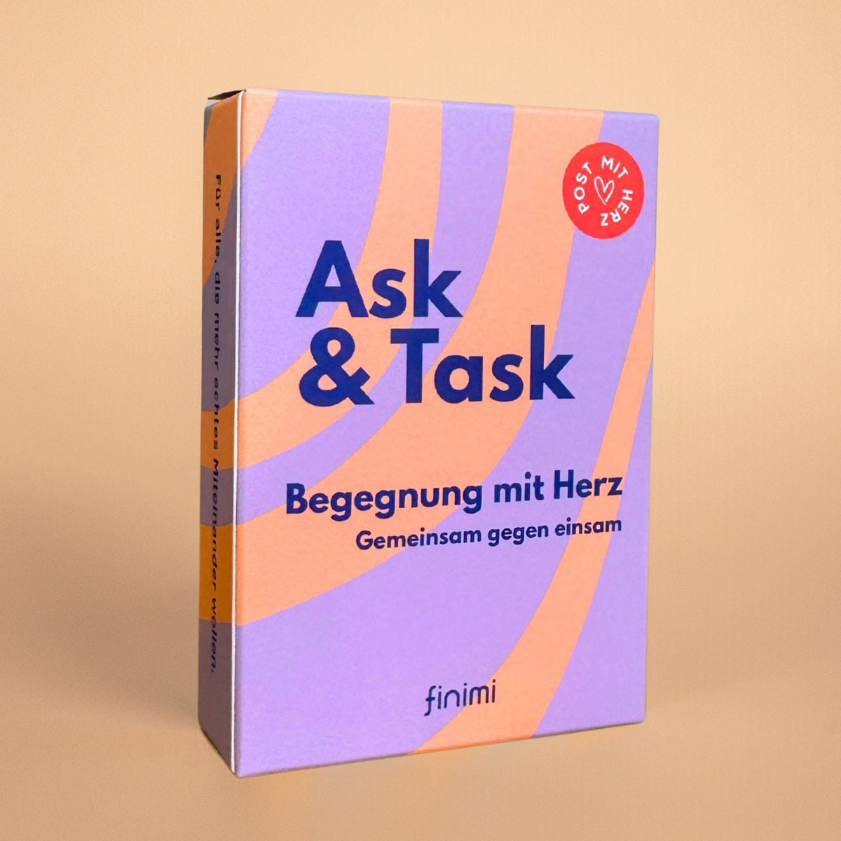Card Set "Ask & Task" Begegnung mit Herz – 53 Cards | Finimi