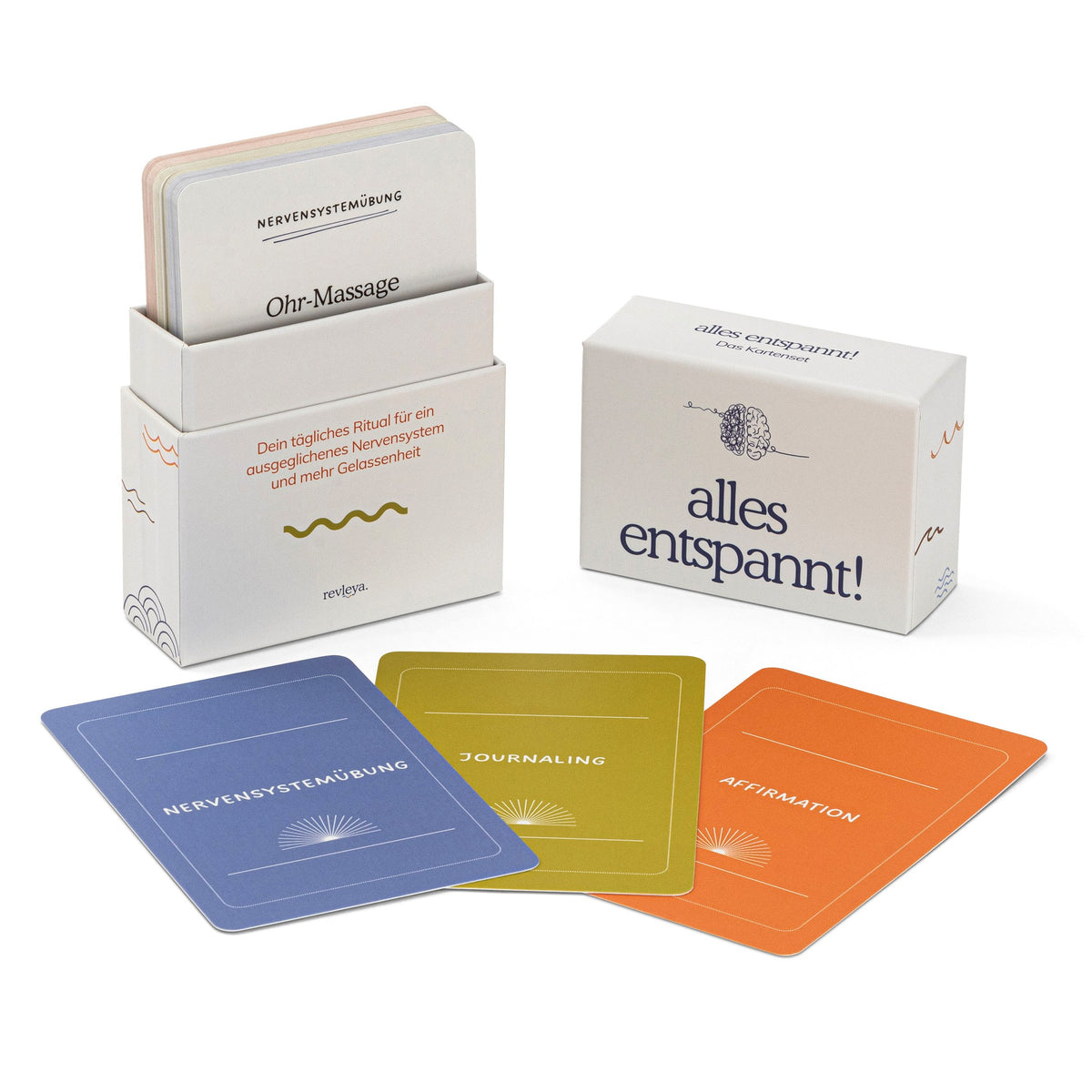 Kartenset "Alles Entspannt" – 45 Karten · 9×12 cm | revleya