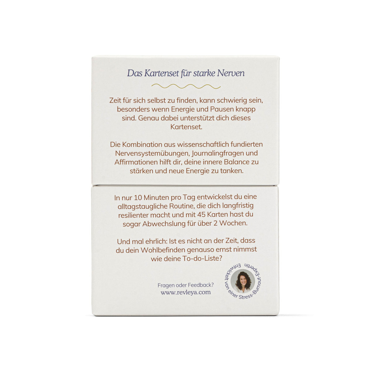 Kartenset "Alles Entspannt" – 45 Karten · 9×12 cm | revleya
