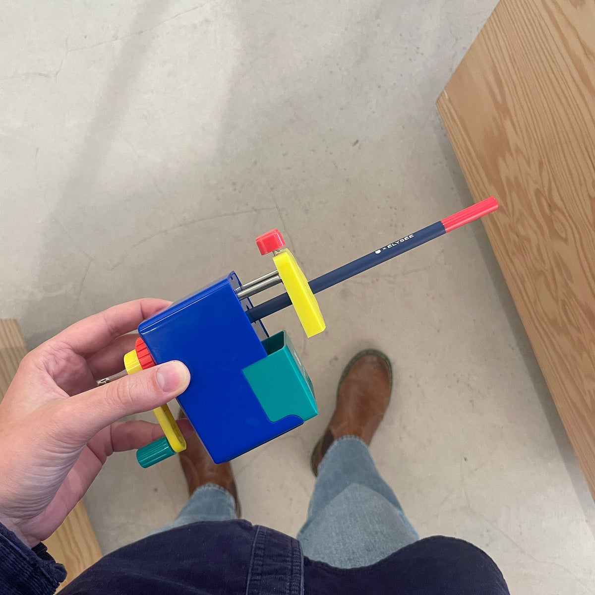 Sharpener "Tiger's Sharpener" – Hand Crank · 8 cm | Papier Tigre